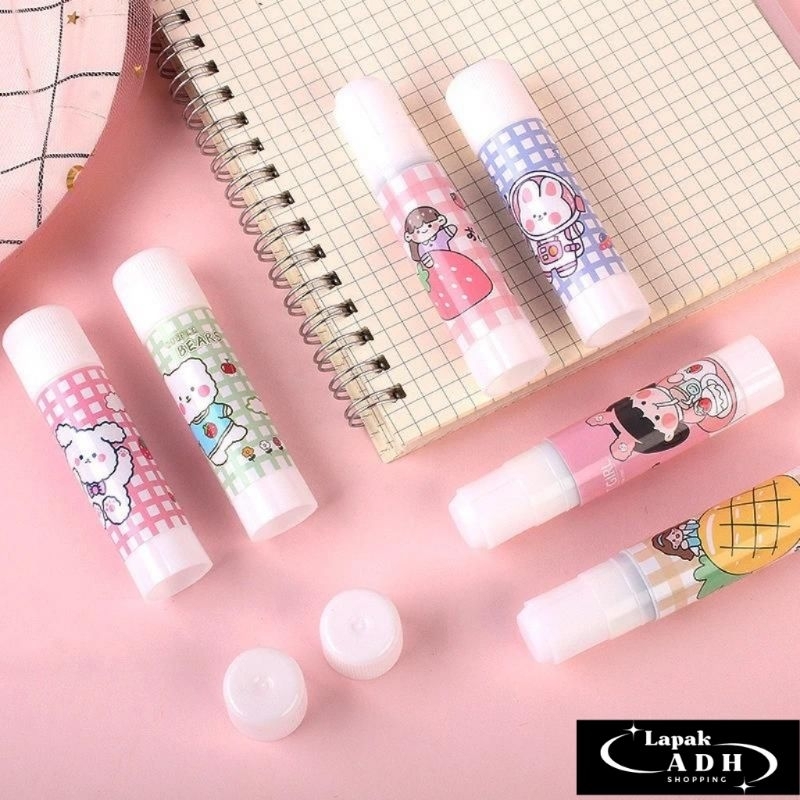 

LEM STICK LEM PEREKAT KERTAS GLUE STICK MOTIF LUCU