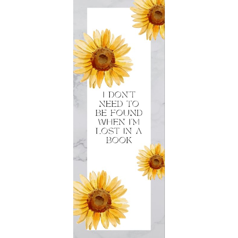 

Flower Bookmark Aesthetic