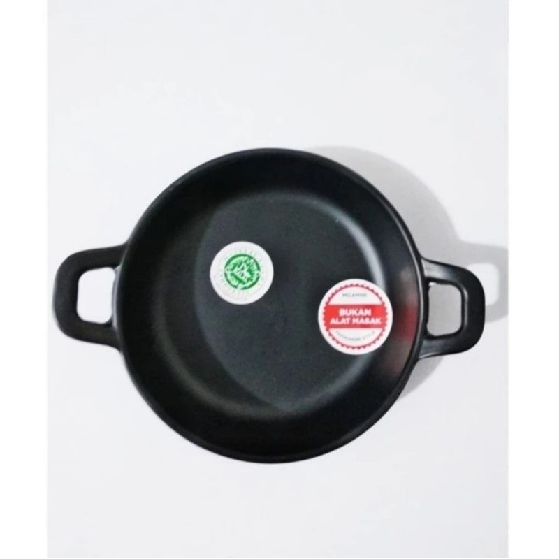 Piring Model Wajan Melamin P7104A Golden Dragon