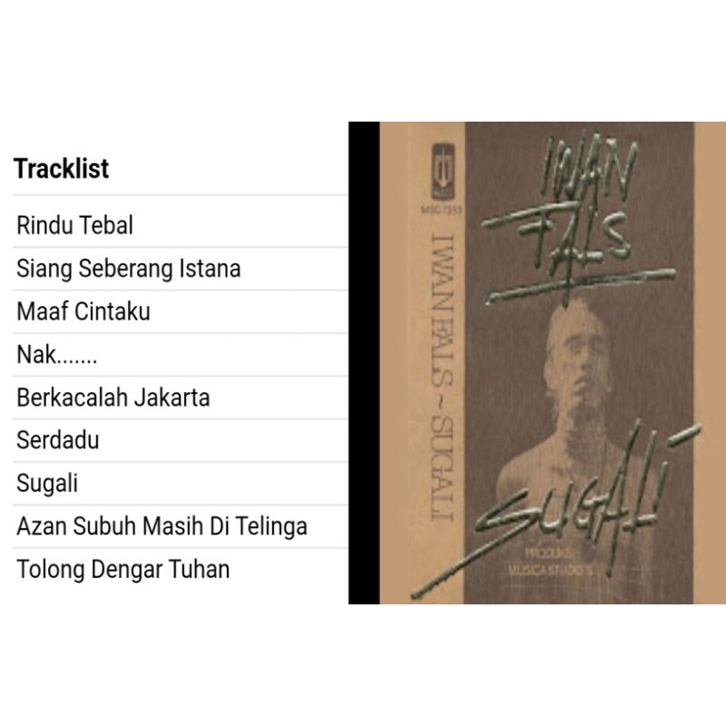 iwan fals cd album sugali 1984