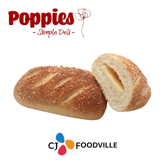 

Adonan Cheese in Cheese Mix Butter Dough - CJ Foodville - 60gr - Per Piece