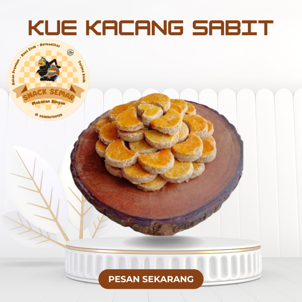 

Kue Kacang Sabit Nikmat Makanan Kue