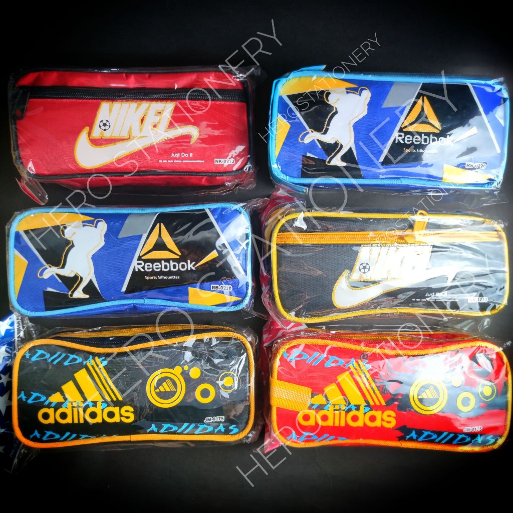 

Kotak pensil resleting brand sport