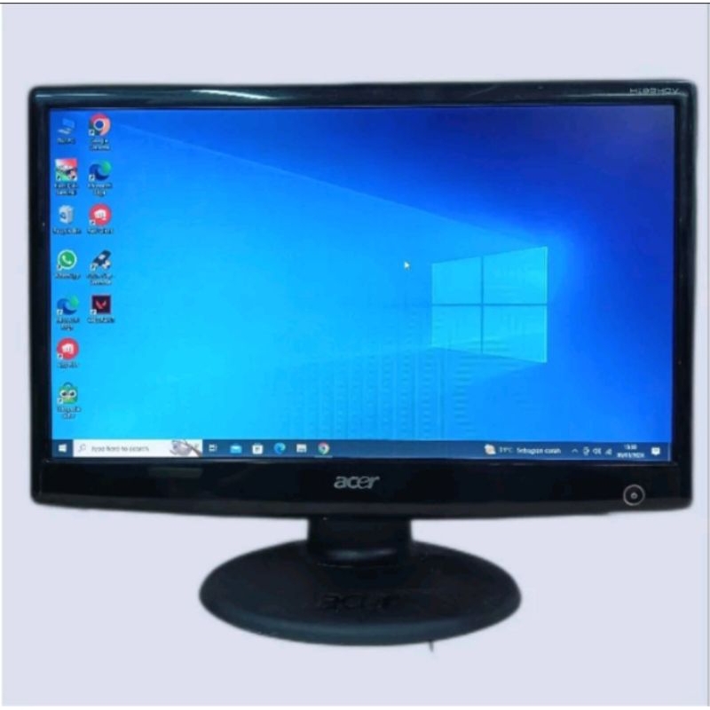 Monitor Acer 19 INCH Murah Lengkap Kabel