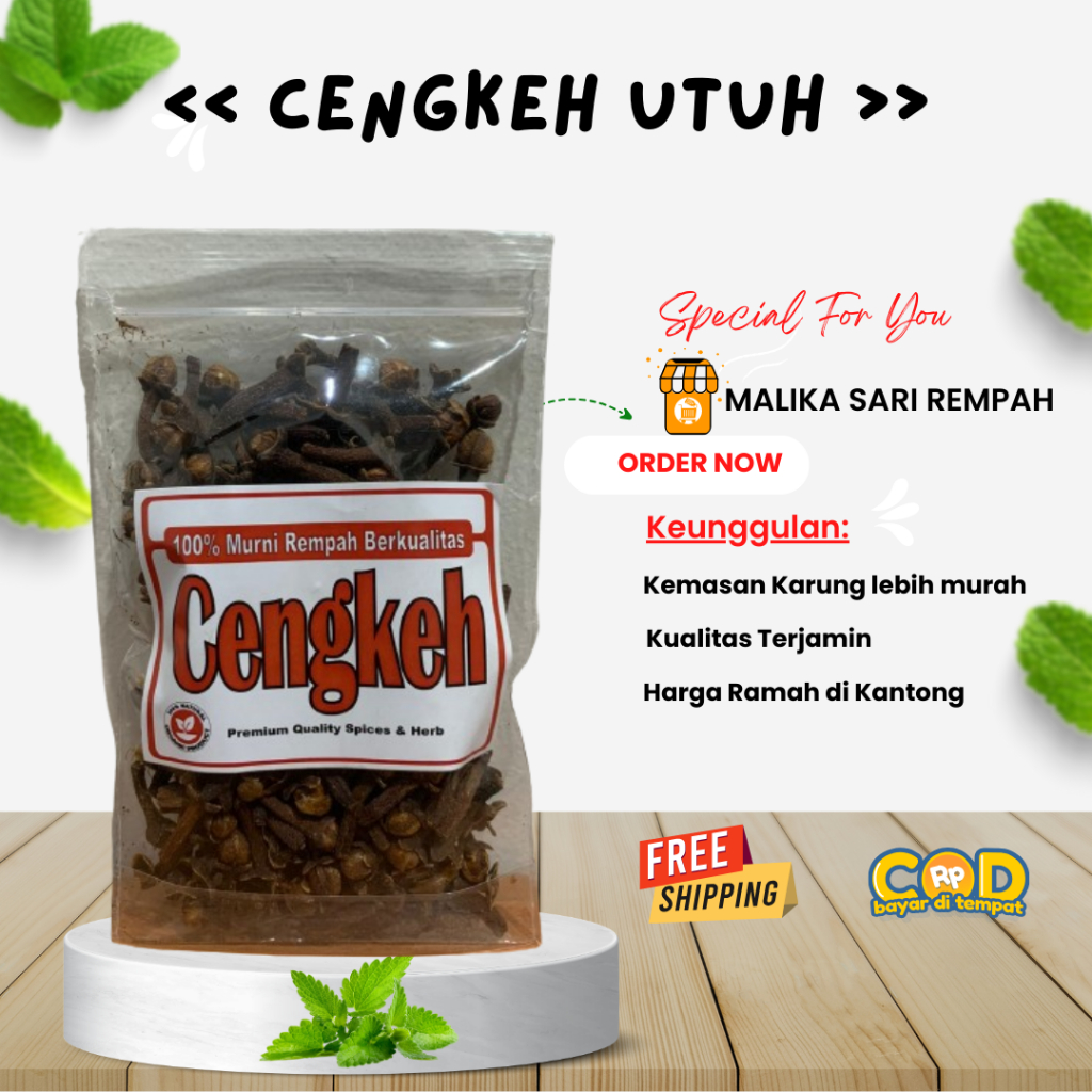 

Cengkeh Utuh | Cloves | Cengkeh kering-MSR