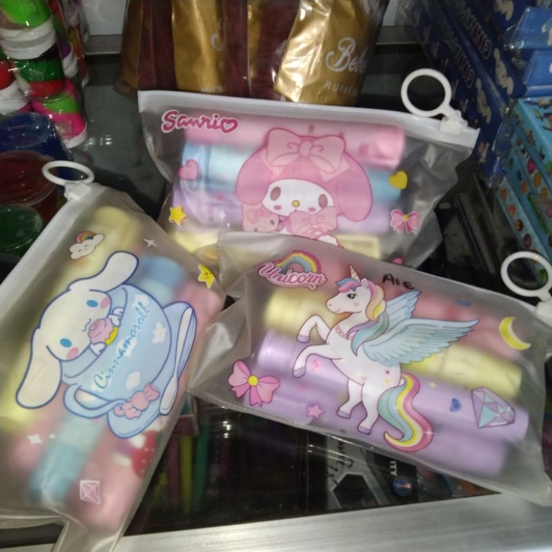 

PENGHAPUS SUNRIO ROL ISI 6