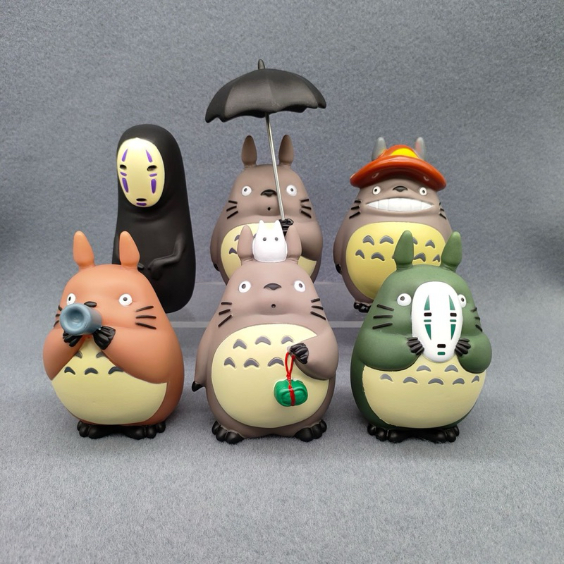 [Import] Totoro Hayao Miyazaki TOTORO My Neighbor Totoro Payung Bus Kucing 5 Lanskap Mikro Bonsai De