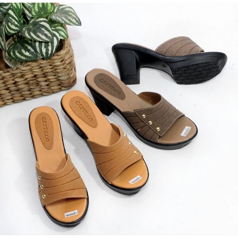 sandal wanita hak tinggi