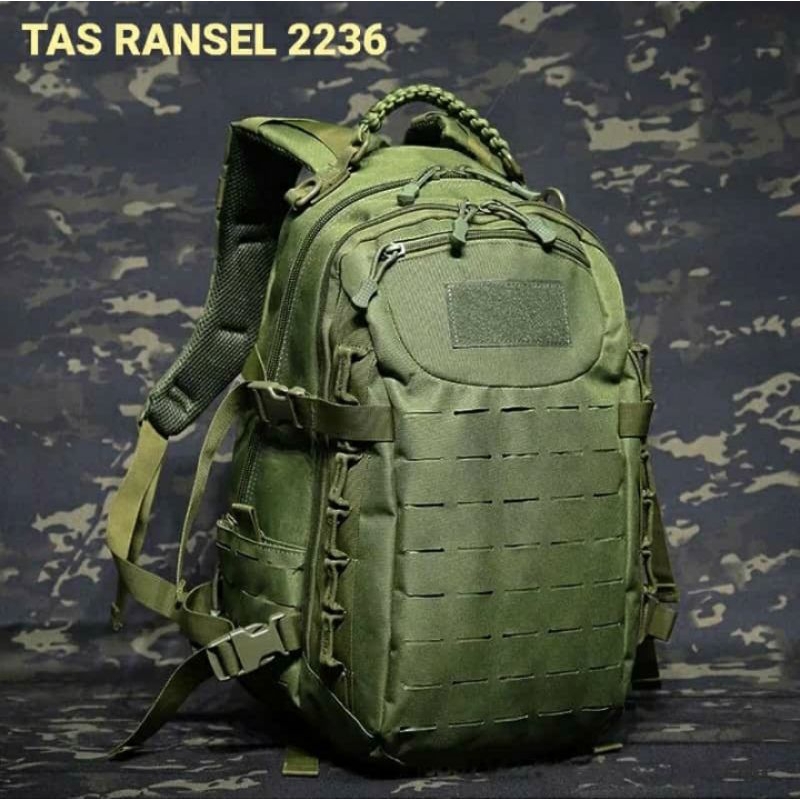 tas ransel tactical army 2236 tas ransel pria outdoor tas punggung OOL