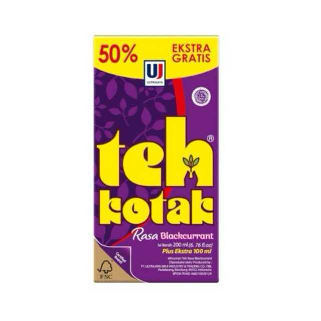 

[AYOBUY.ID] ULTRA TEH KOTAK BLACKCURRANT 300ml (1PCS)