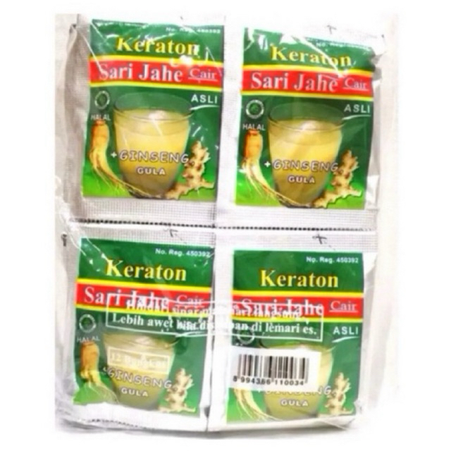 

[AYOBUY.ID] KERATON SARI JAHE 30ml (ISI 12)