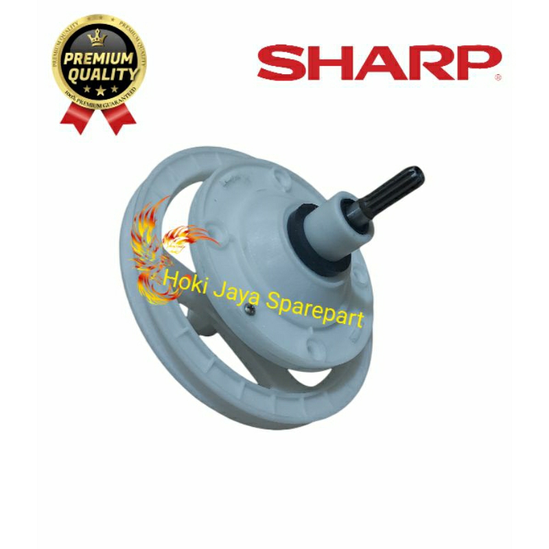 SHARP ES-T85CR GEAR BOX Mesin Cuci 2 Tabung Girbok Gearbok GearBox