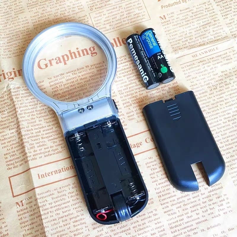 

gk Lensa Kaca Pembesar Magnifier TH-7006 LED Multifungsi 3 in 1 Orinal