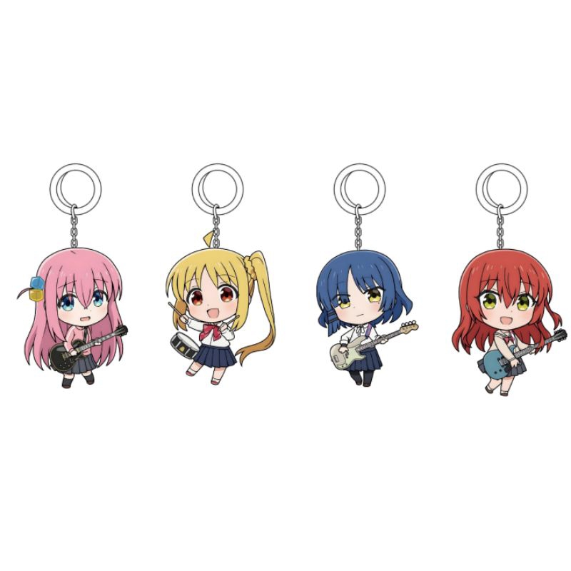 BOCCHI THE ROCK KEYRING / GANTUNGAN KUNCI ANIME BOCCHI THE ROCK AKRILIK