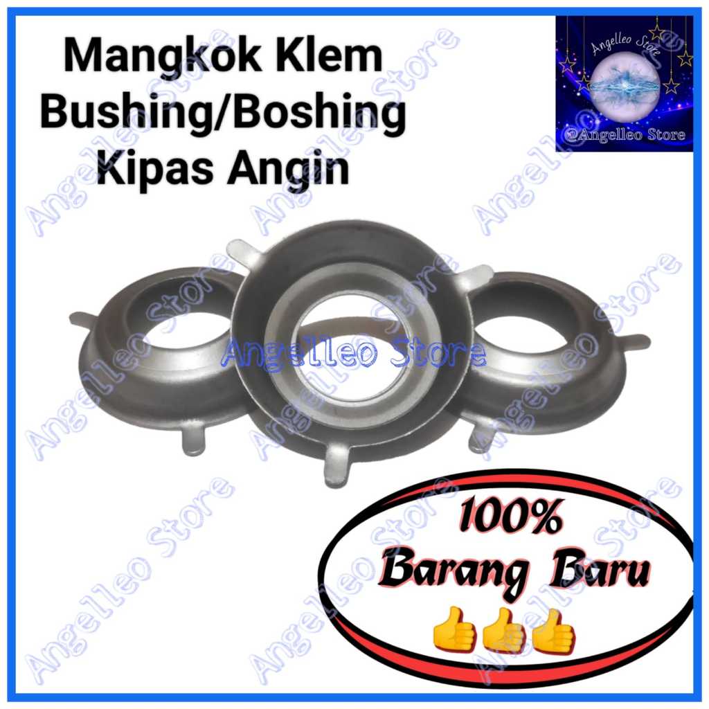 Rumah Klem Boshing Kipas Angin~Mangkok Klem Bushing Kipas angin~AS 8 mm
