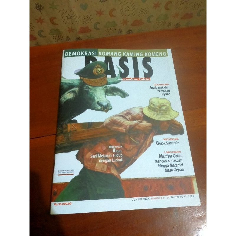 Majalah Basis Nomor 03-04 2024 || Majalah Basis Tahun 2024