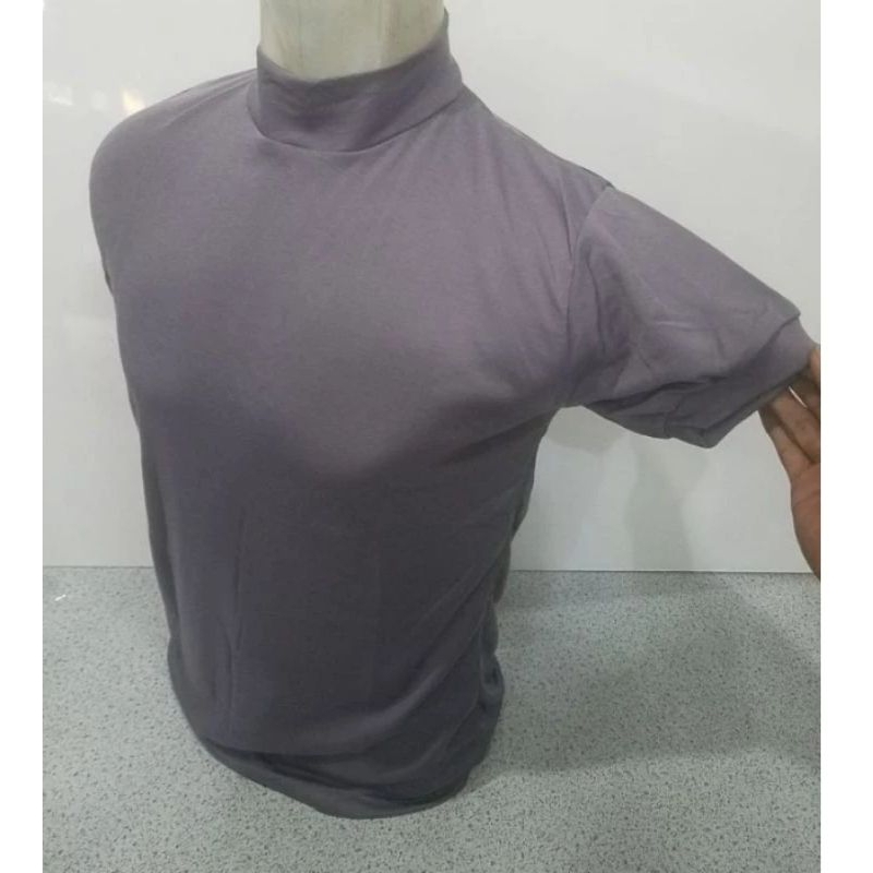 KAOS PENDEK COKLAT SATPAM POLISI POLOS