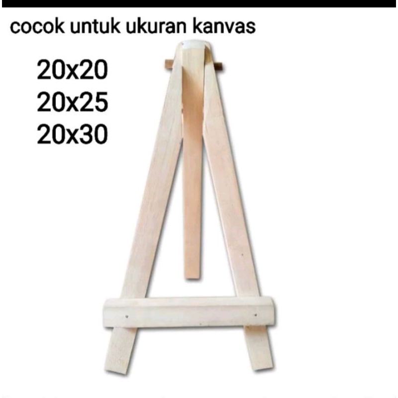 

Tripood minie easel kanvas