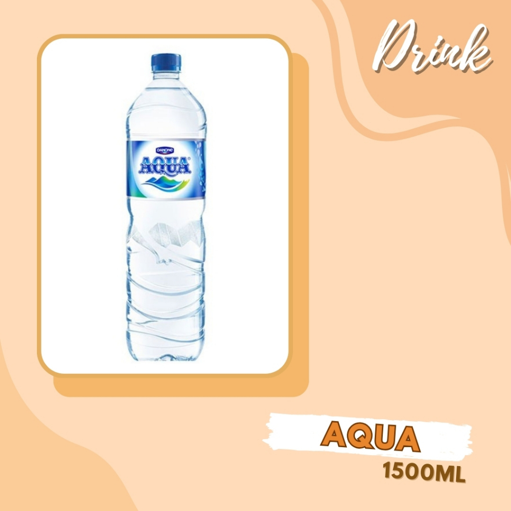 

DRINK | MINUMAN BOTOL | AQUA | AIR MINUM DALAM KEMASAN AIR MINERAL | BOTOL | AQUA 1500ML