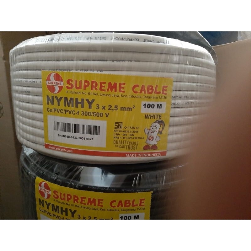 kabel NYMHY 3x2.5 supreme 100 meter