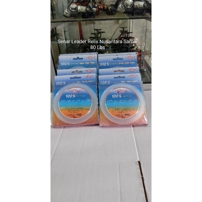 Senar Leader Relix Nusantara Samar No. 70 Lbs & 80 Lbs