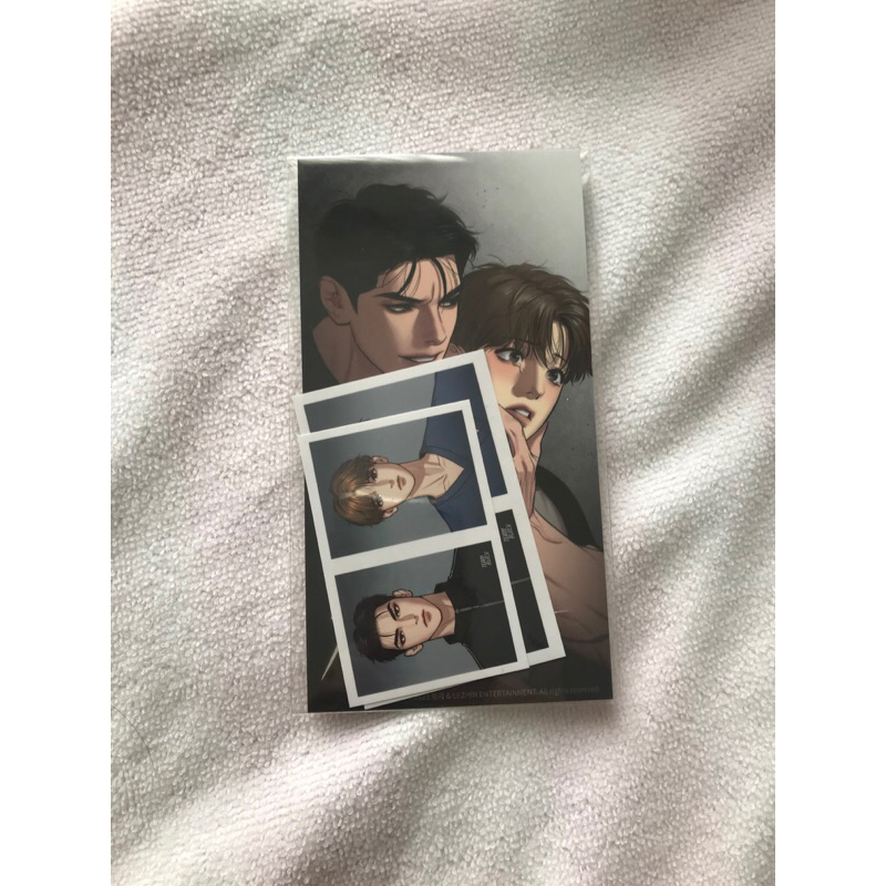 [READY STOCK] ID Photo BL Manhwa Lezhin Bomtoon Jinx / 징크스 Mingwa
