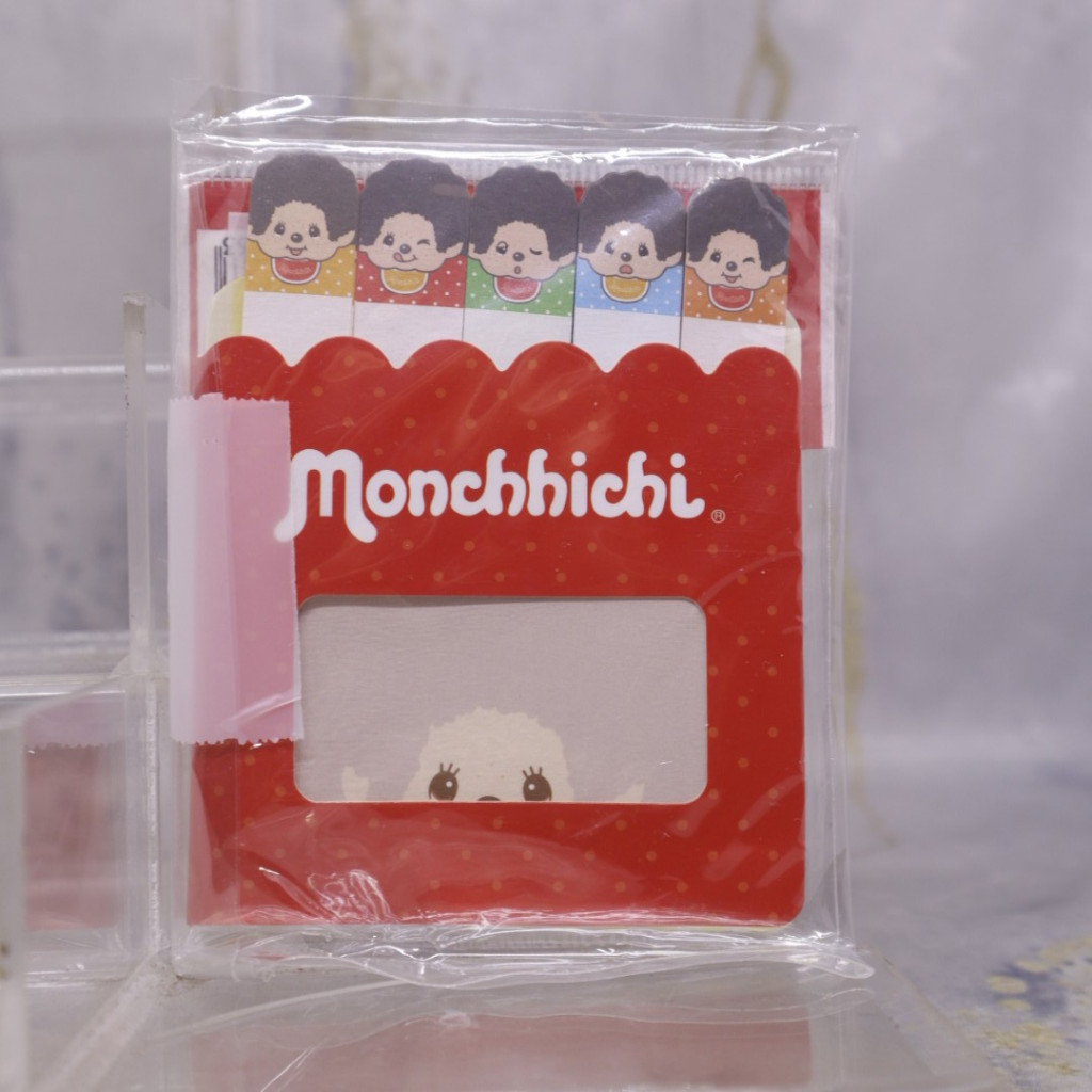 

Monchhichi sticky note note pad bookmark memo pad cute cartoon 180 pcs