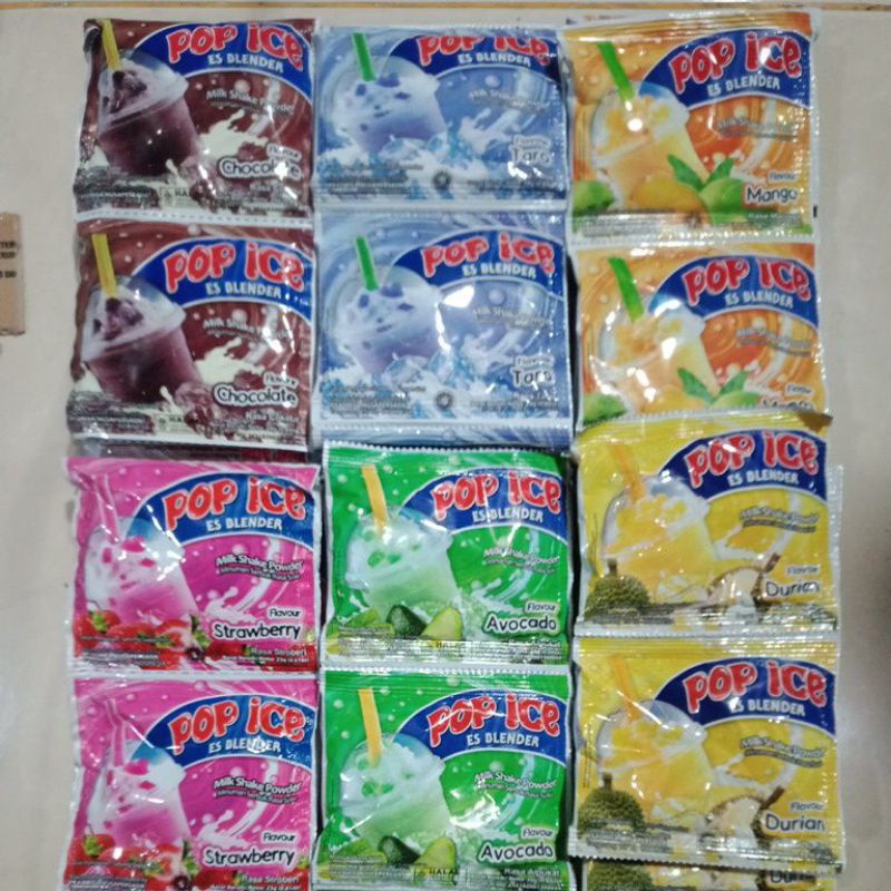 

POP ICE 10 sch/renceng @230gr