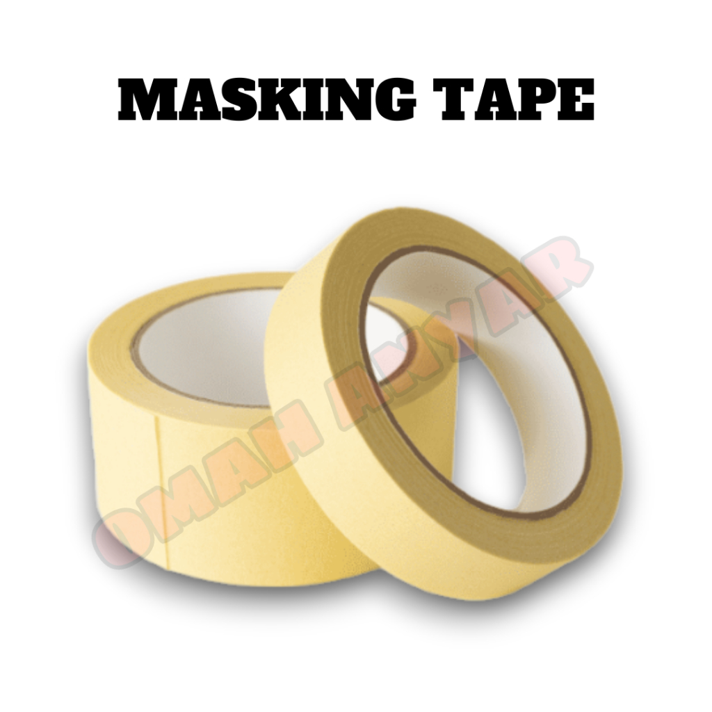 

Masking Tape Lakban Isolasi Kertas 24 X 20 Yard
