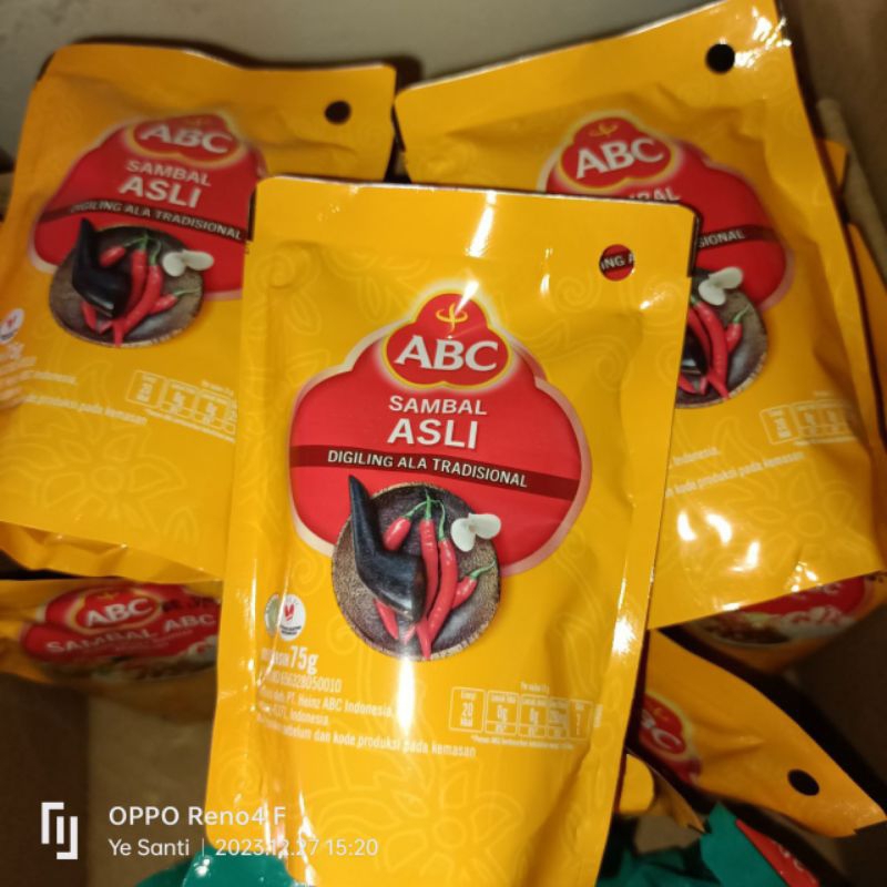 

Abc Saus Sambal Asli 75g