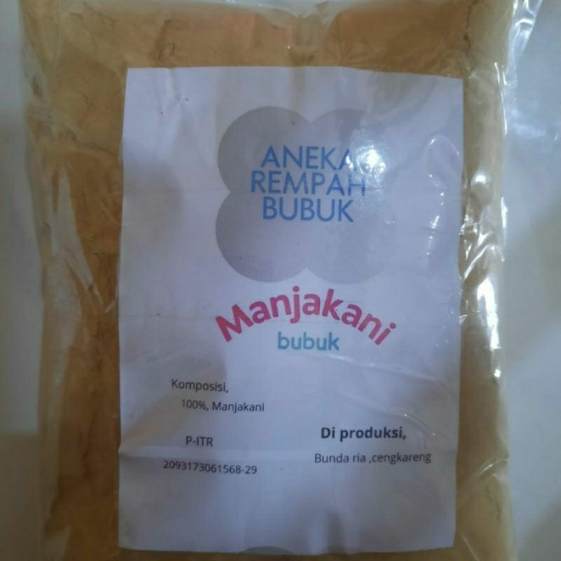 

bubuk manjakani 500 gram