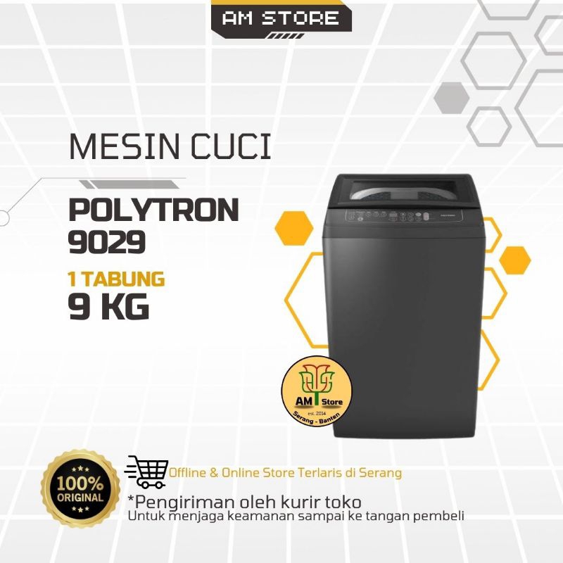 Mesin Cuci Polytron 9029 9kg (1 Tabung)