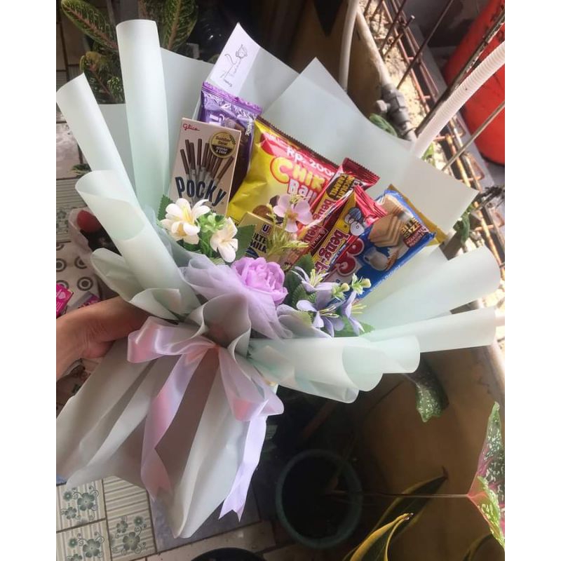 

buket makanan custom