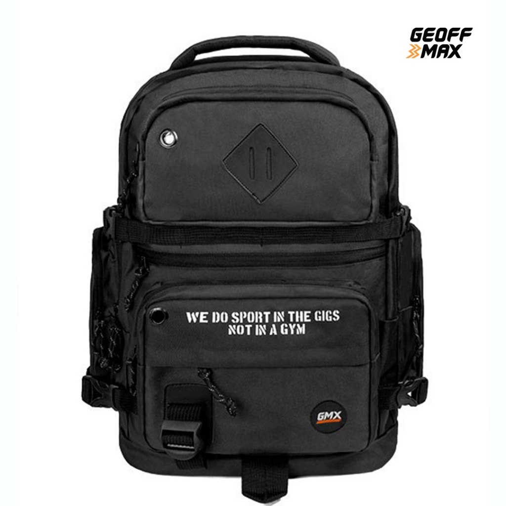 Geoff Max - Arlos Black | Backpack | Tas Ransel | Tas Punggung | Tas Pria Wanita