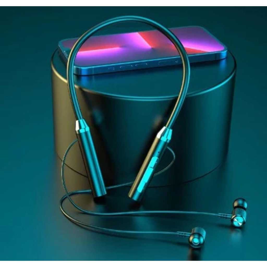 Headset Bluetooth Wireless Sport Dengan Model Gantung Leher Headphone hanging neck