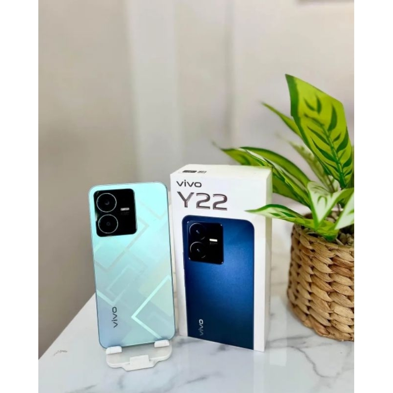 VIVO Y22 SECOND 6/128  BEKAS ASLI ORIGINAL GARANSI RESMI