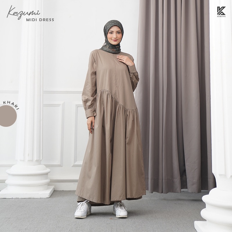 Kazumi Midi Dress Korina