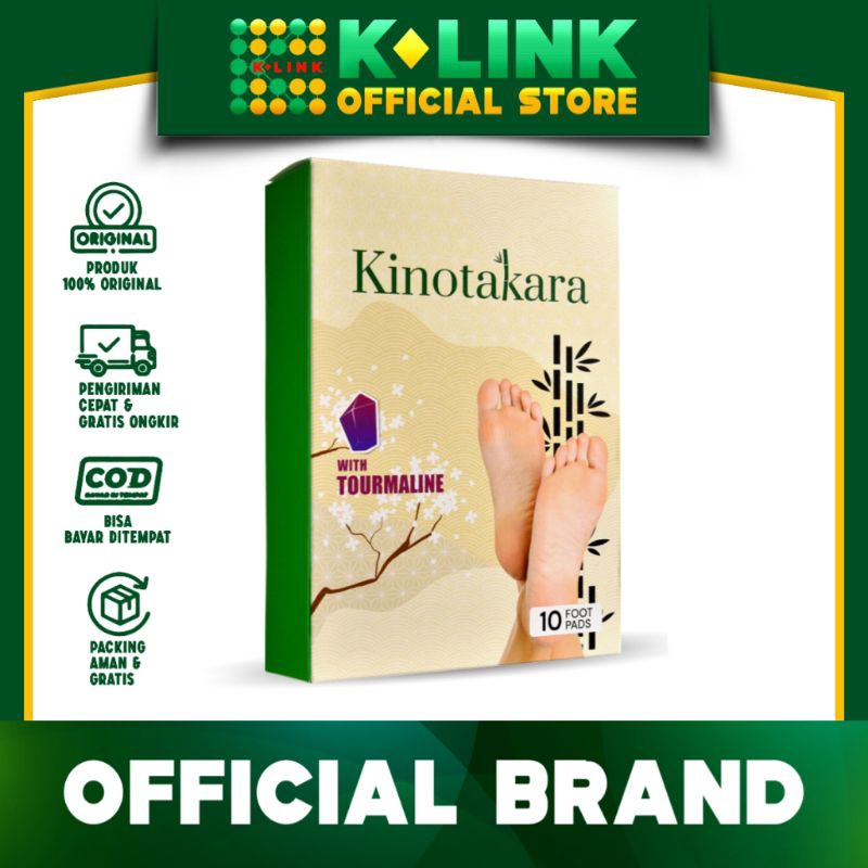 EXP JUNI 2027 DETOK KAKI K LINK KINOTAKARA KOYO TEMPEL TELAPAK KAKI KINO TAKARA KLINK