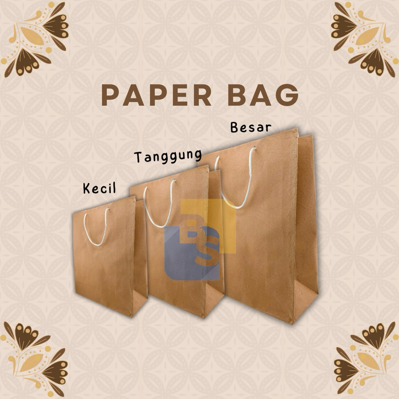 

Paper Bag Mini, Kecil, Tanggung, Besar - 1 Pcs