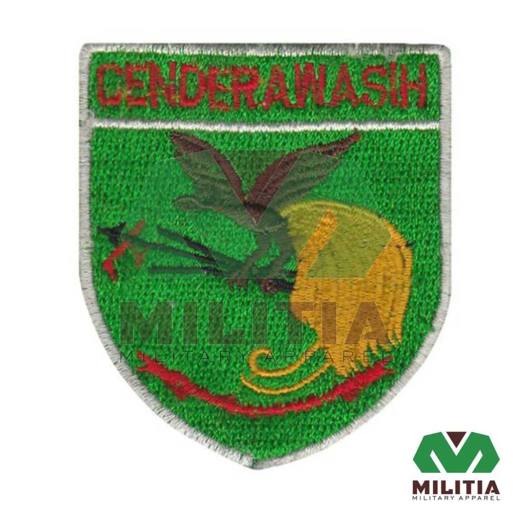 Bordir Badge Kodam XVII Cendrawasih PDH