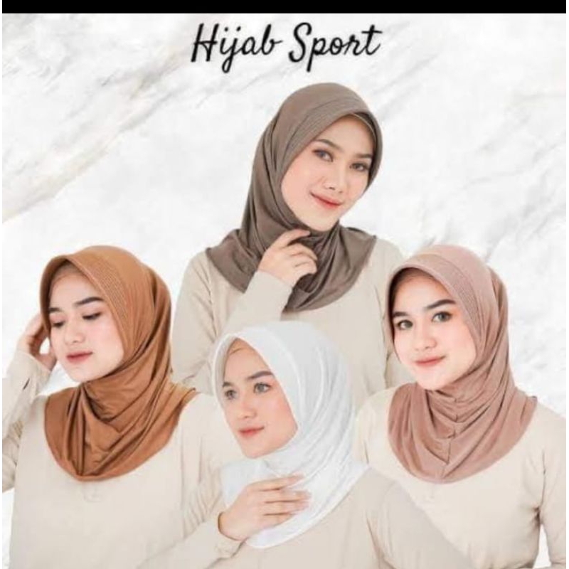 jilbab sport instan.jilbab sport pet tebal.jilbab sekolah