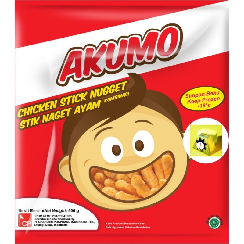 

AKUMO NUGGET STICK 500 GRAM