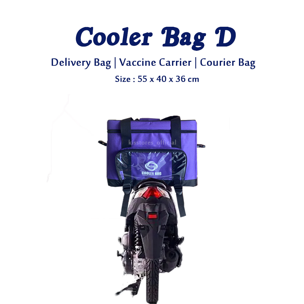 Cooler Bag Delivery Bag Tas Kurir Motor Tas Delivery Aluminium Foil Tahan Dingin hingga Berjam-jam