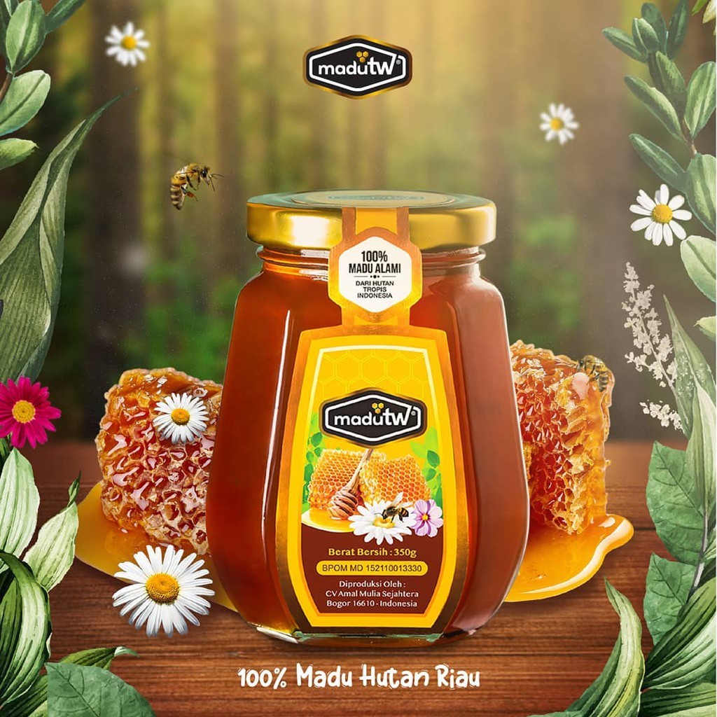 

Madu TW 225gr - Madu Murni Hutan Tropis
