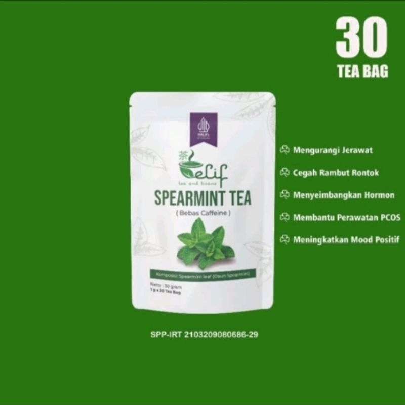 

SPEARMINT TEA ORIGINAL BANTU ATASI JERAWAT