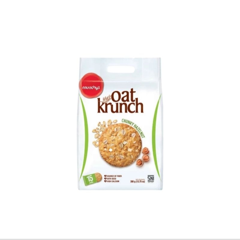 

Munchys Oat Krunch Hazelnut 390g isi 15