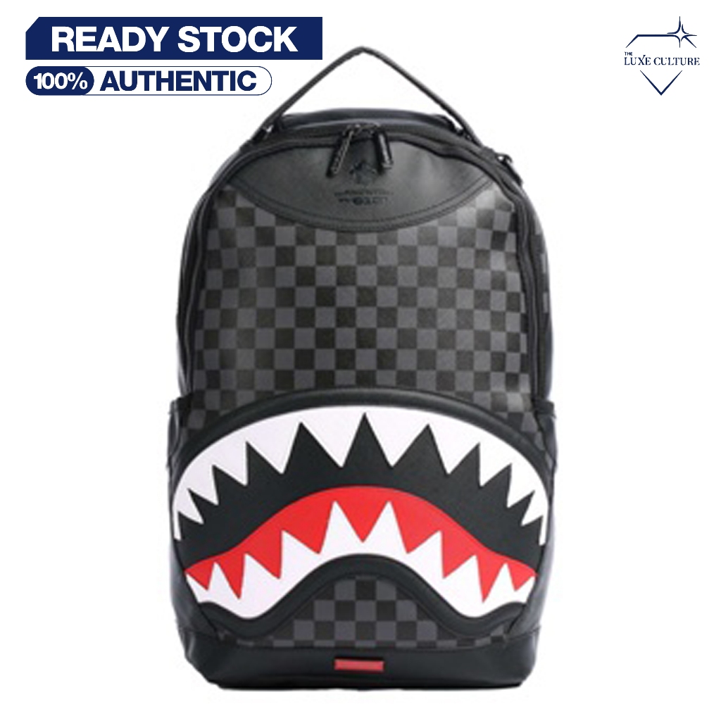 Sprayground XTC Black Backpack / Tas Ransel Branded Original