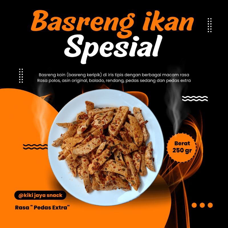 

250 gr - Basreng stik pedas extra || basreng viral by kiki jaya snack