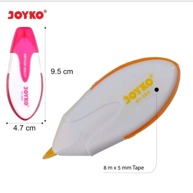 

TIPE X PITA Correction Tape Pita Koreksi Joyko CT-509 / Tipe X Pita Joyko