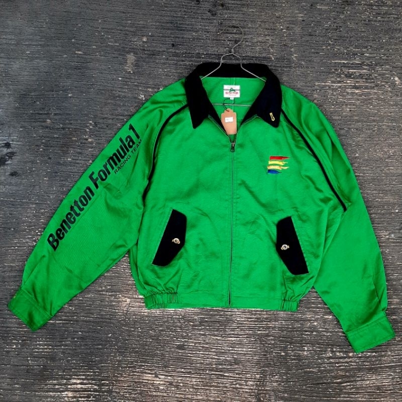 JAKET VINTAGE RACING BENETTON FORMULA 1